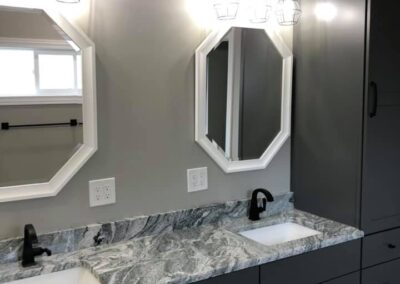 Beautiful Bathroom Remodel by Ion Construction Co.
