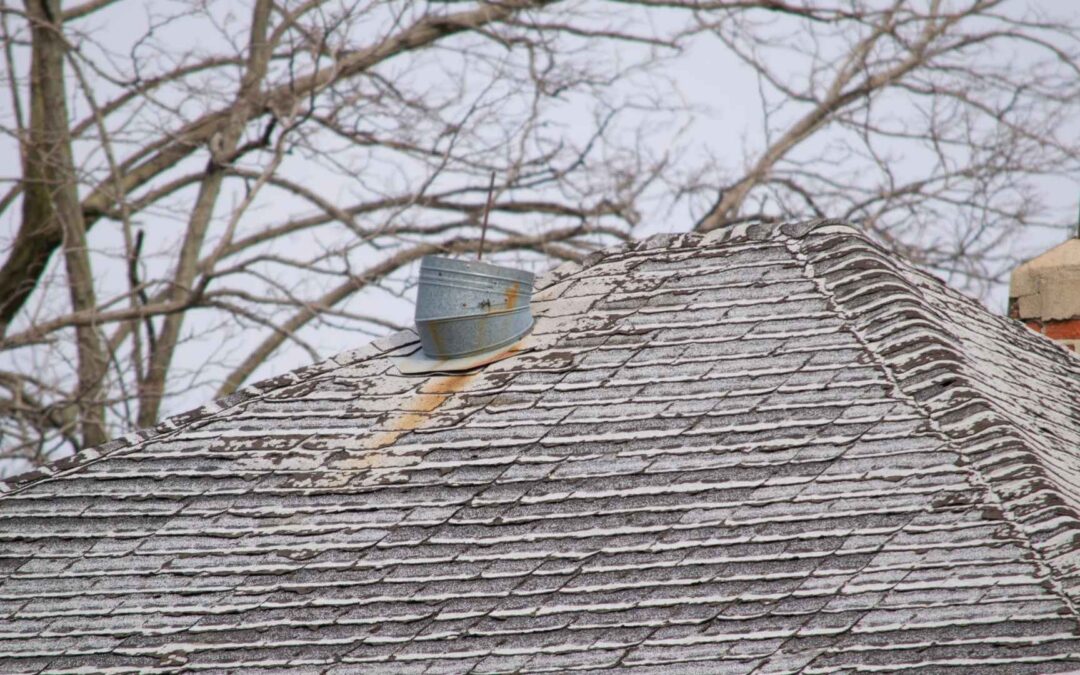 roof on house that is damaged and is in need of repair